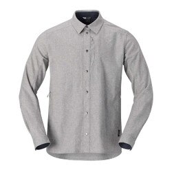 Norrona Tamok Wool Plain Shirt Men's in Drizzle Melange